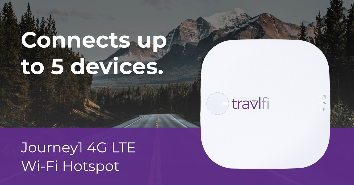 TravlFi Journey1 Hotspot 